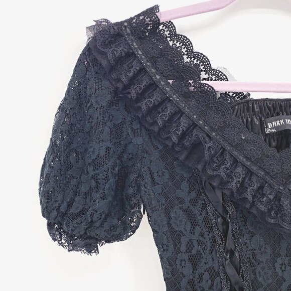 Dark in Love Lace Rope Rebel Dress - Picture 2 of 12